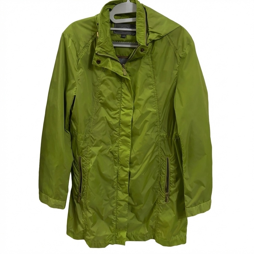 Johnston and Murphy Women's Green Windbreaker Jacket